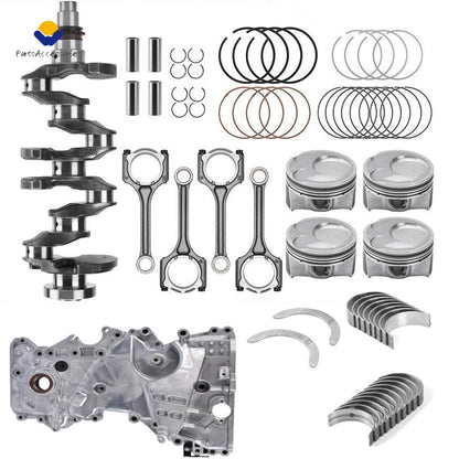 Engine Rebuild Kit for Hyundai Kia 2.0L - Crankshaft, Con Rods, Timing