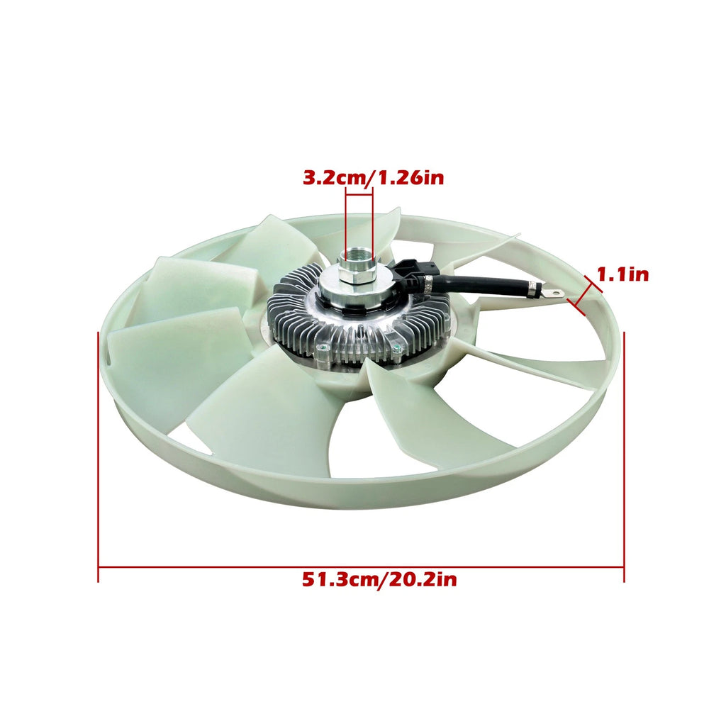 Cooling Fan Clutch Assembly for Mercedes-Benz Sprinter (2007–2018)