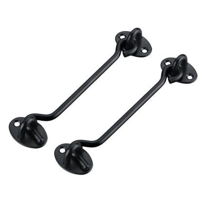 2X Stainless Steel Door Hook Lock for Barn Door Cabinet (Weatherproof)