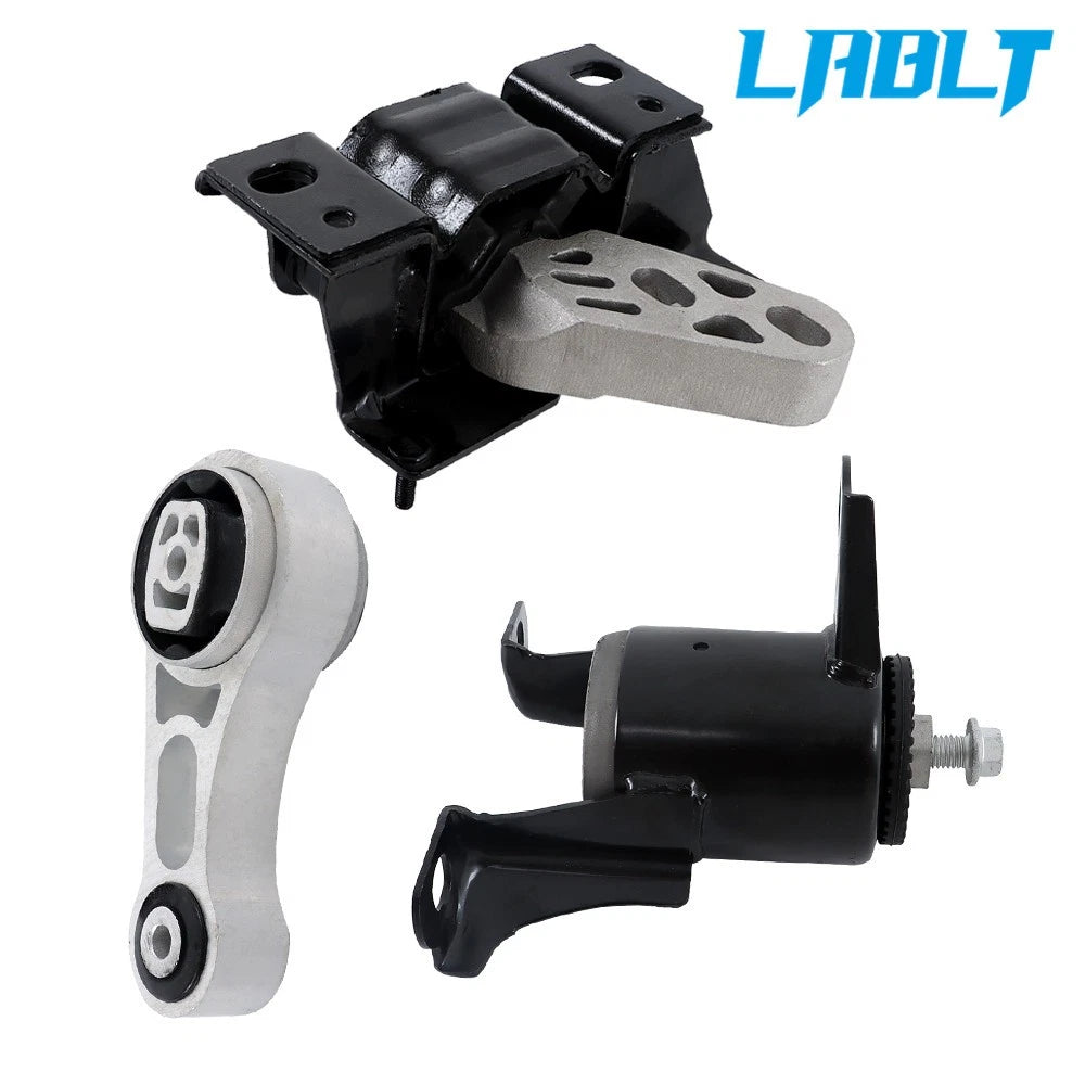 3X Engine Motor Mounts & Auto Trans Mount for Ford Ecosport (2013–2017)