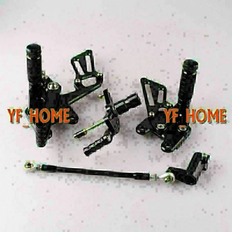 Rear Set Foot Pegs for Honda CBR 1000RR (2008–2012) Black
