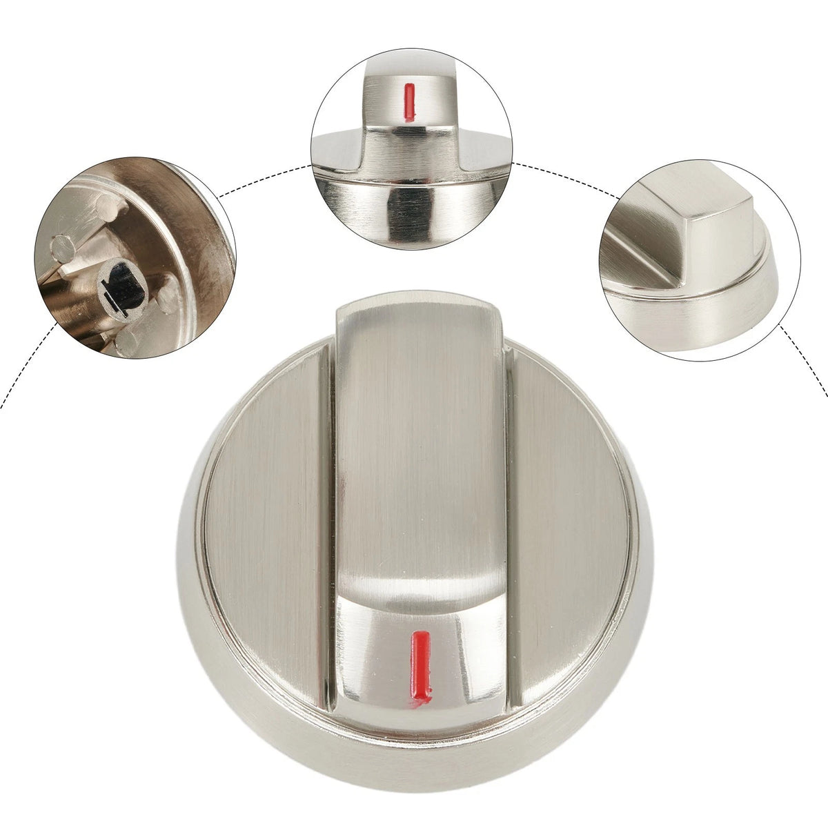 Zinc Alloy BBQ Grill Knob for Kitchen