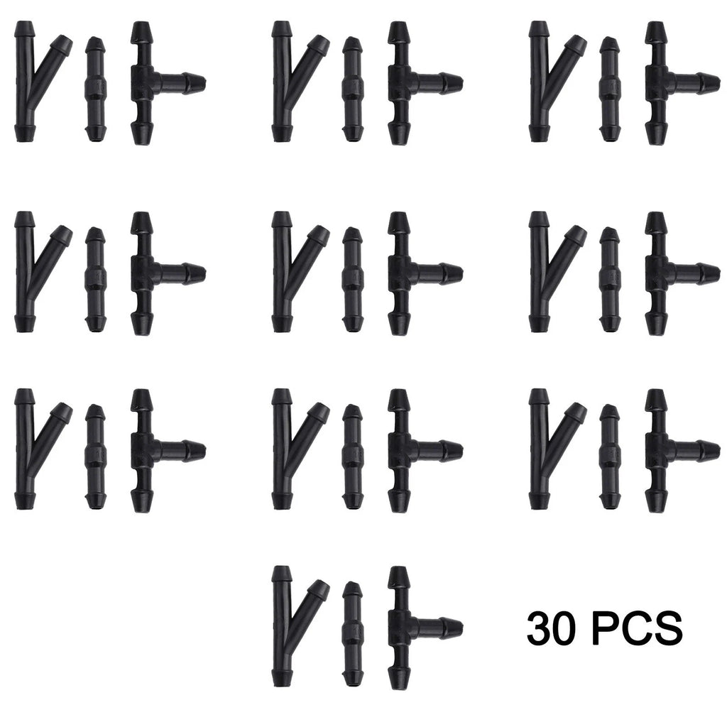 30-Piece Hose Connector Set - Leak-Proof, Strong, Rugged