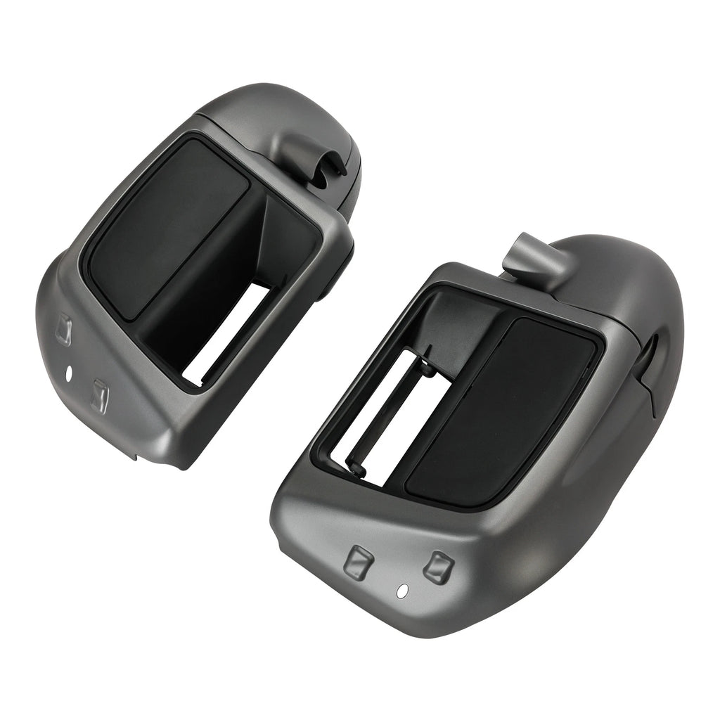 Lower Vented Fairings for Harley Electra Glide (2014–2025) Charcoal Denim