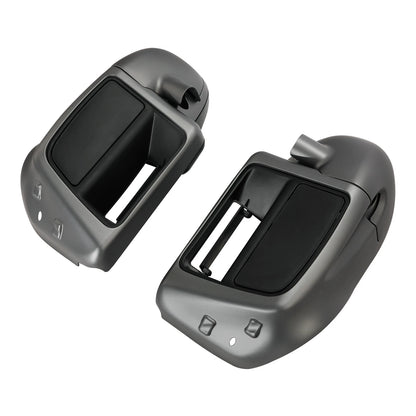 Lower Vented Fairings for Harley Electra Glide (2014–2025) Charcoal Denim
