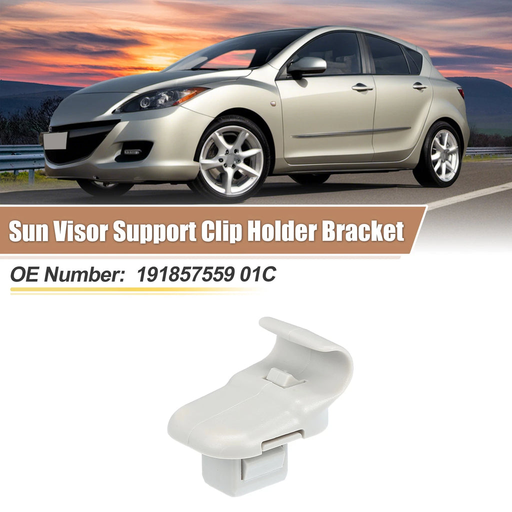 Sun Visor Support Clip Retainer Replacement for Mazda 3 (2004–2009)