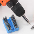 33pcs Screwdriver Bit Set in Compact Carrying Case for Universal Use