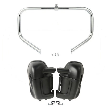 Matt Lower Vented Fairing & Engine Guard Bar for Harley Electra Glide (2009–2013)