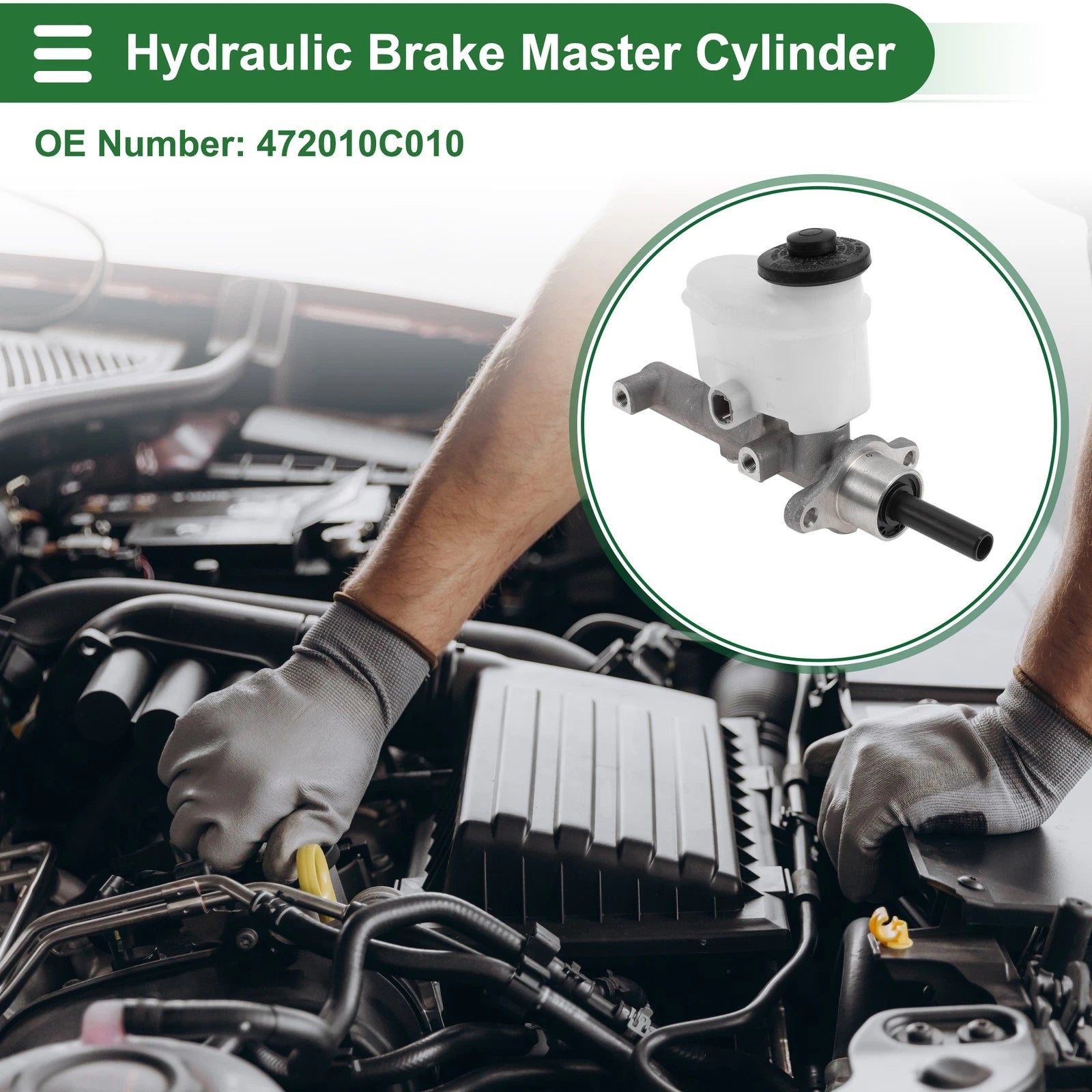 Brake Master Cylinder Reservoir Replacement for Toyota Tundra (2000–2006)