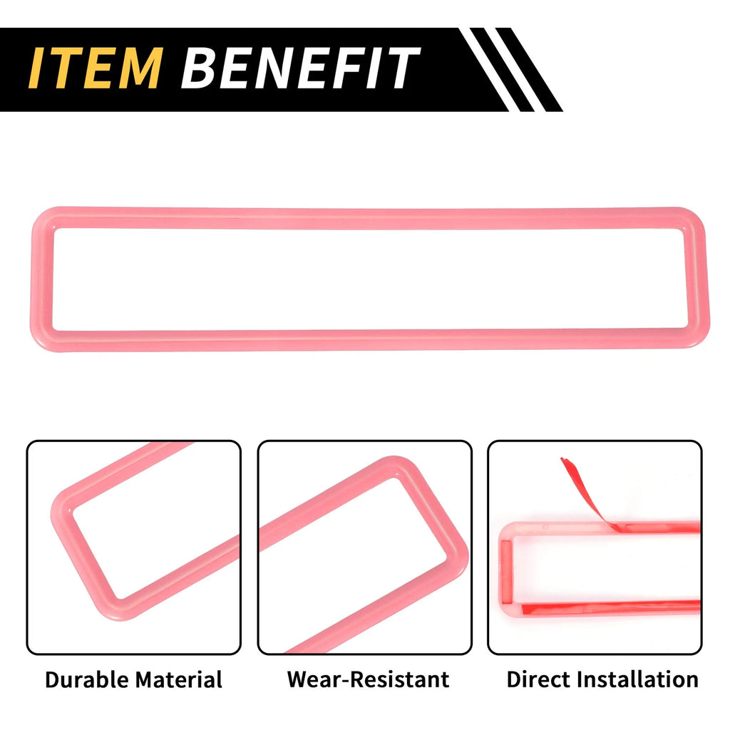 Emergency Light Switch Panel Trim for Jeep Wrangler JK (2011–2017) Pink