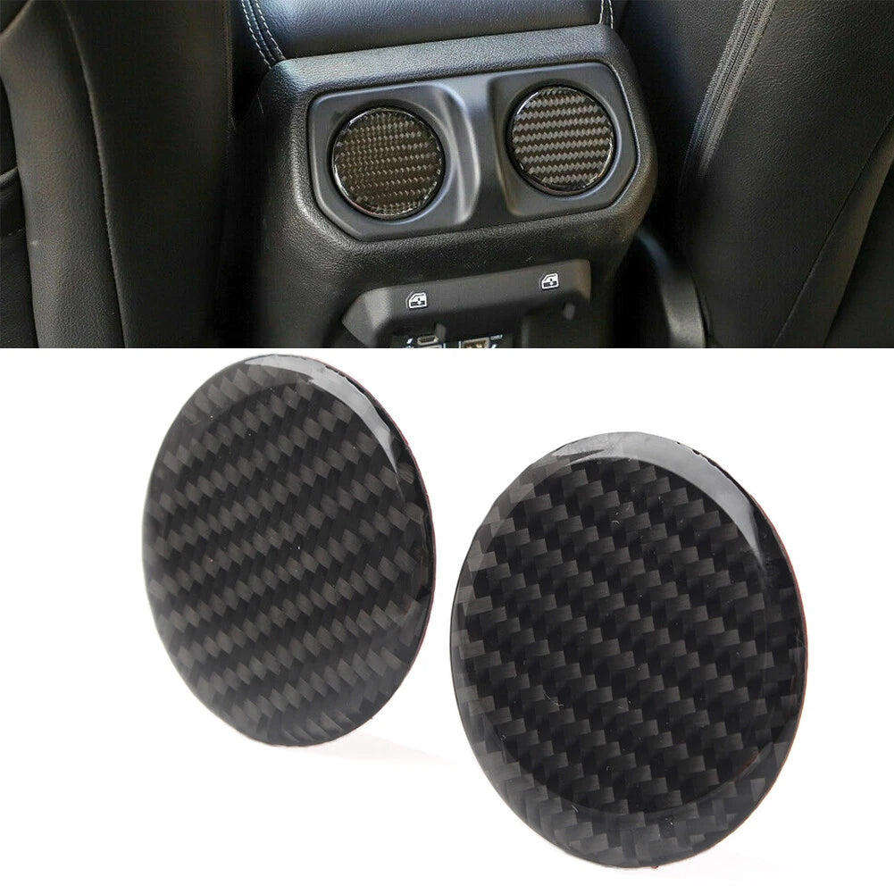 Armrest Box Rear Air Vent Outlet Trim for Jeep Wrangler JL (2018–2022)