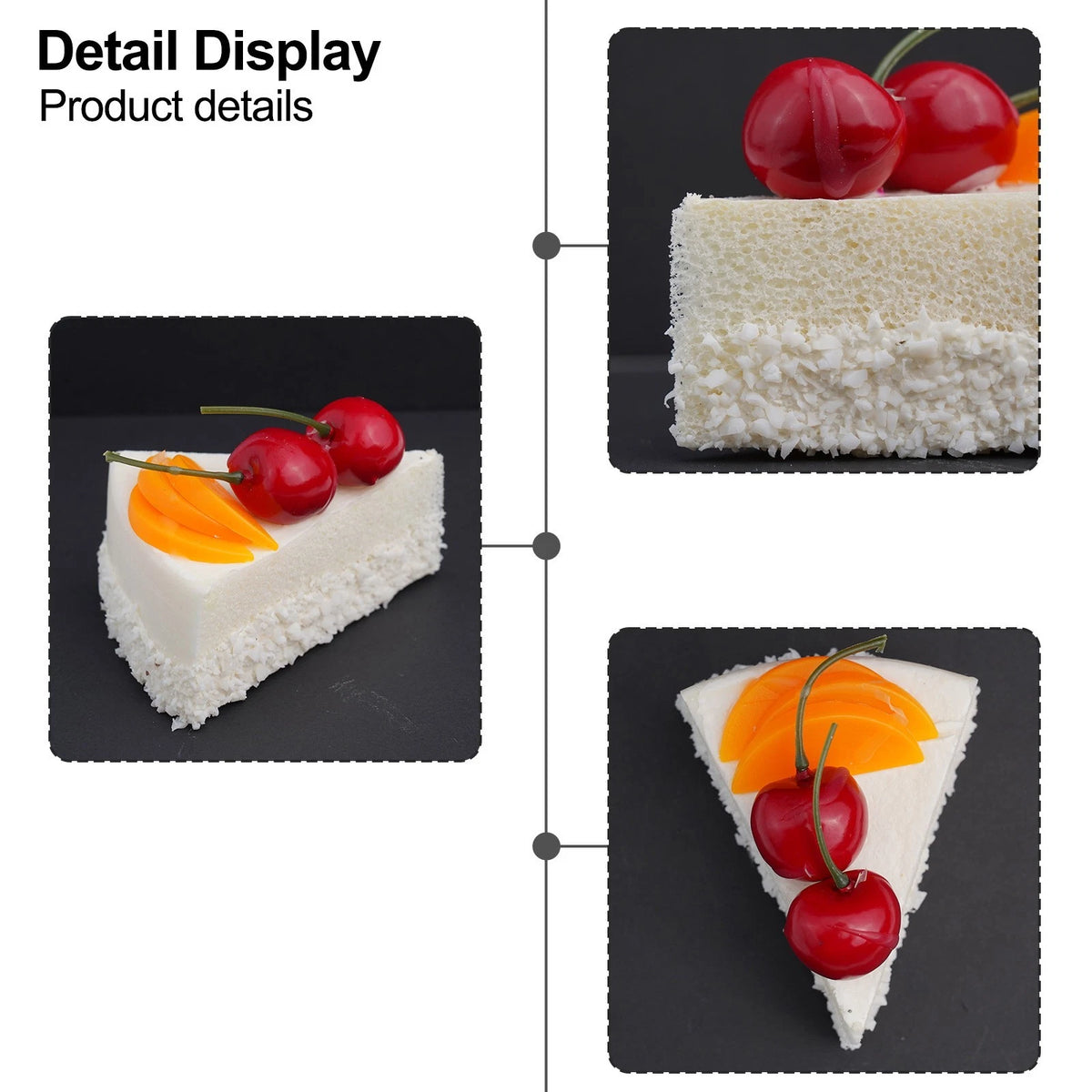 Cute Fake Cake Prop for Photography Staging