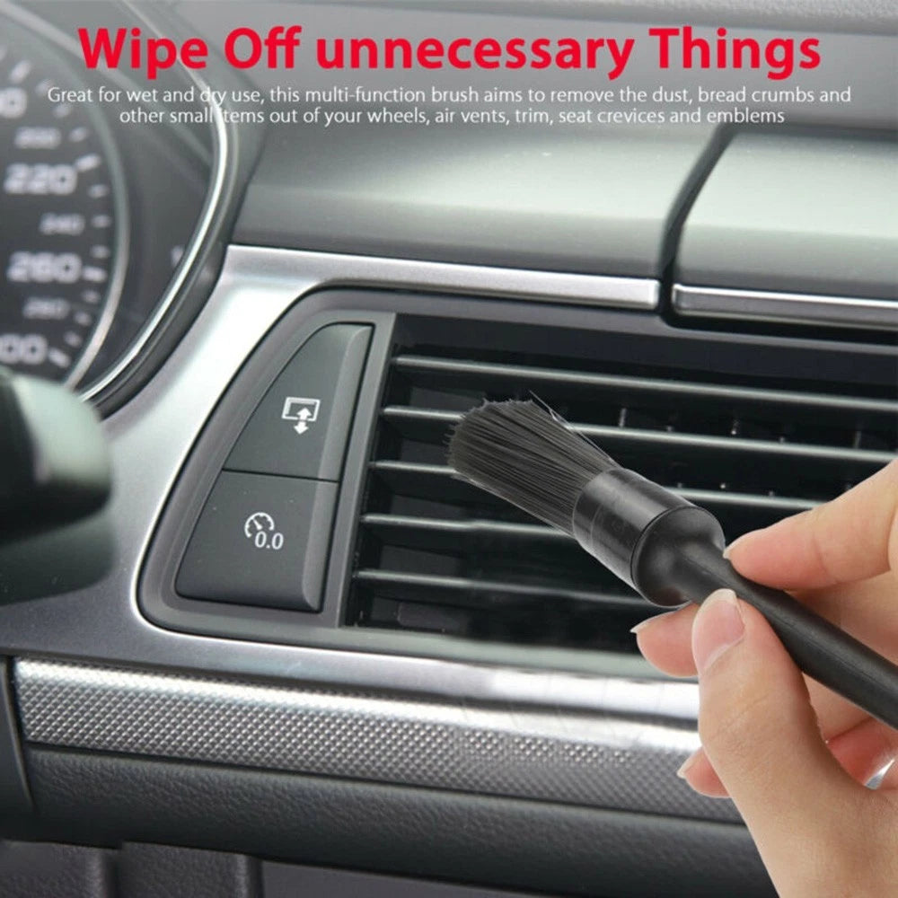 5X Soft Bristle Car Brush Detailing Tool for All Vehicles