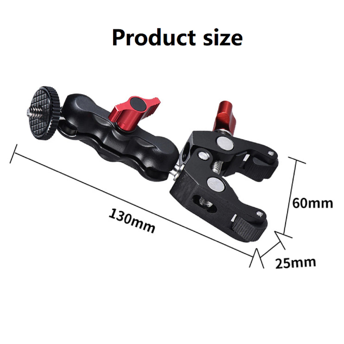 Magic Arm Ball Mount Clamp for SLR DSLR Camera