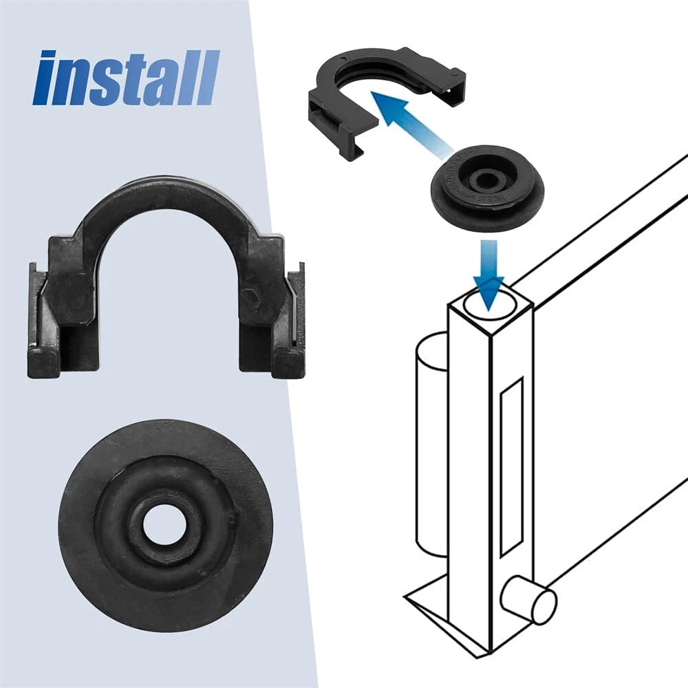 Upper Radiator Mount Bracket & Bushing For 03-17 Nissan Maxima Murano Quest 3.5L