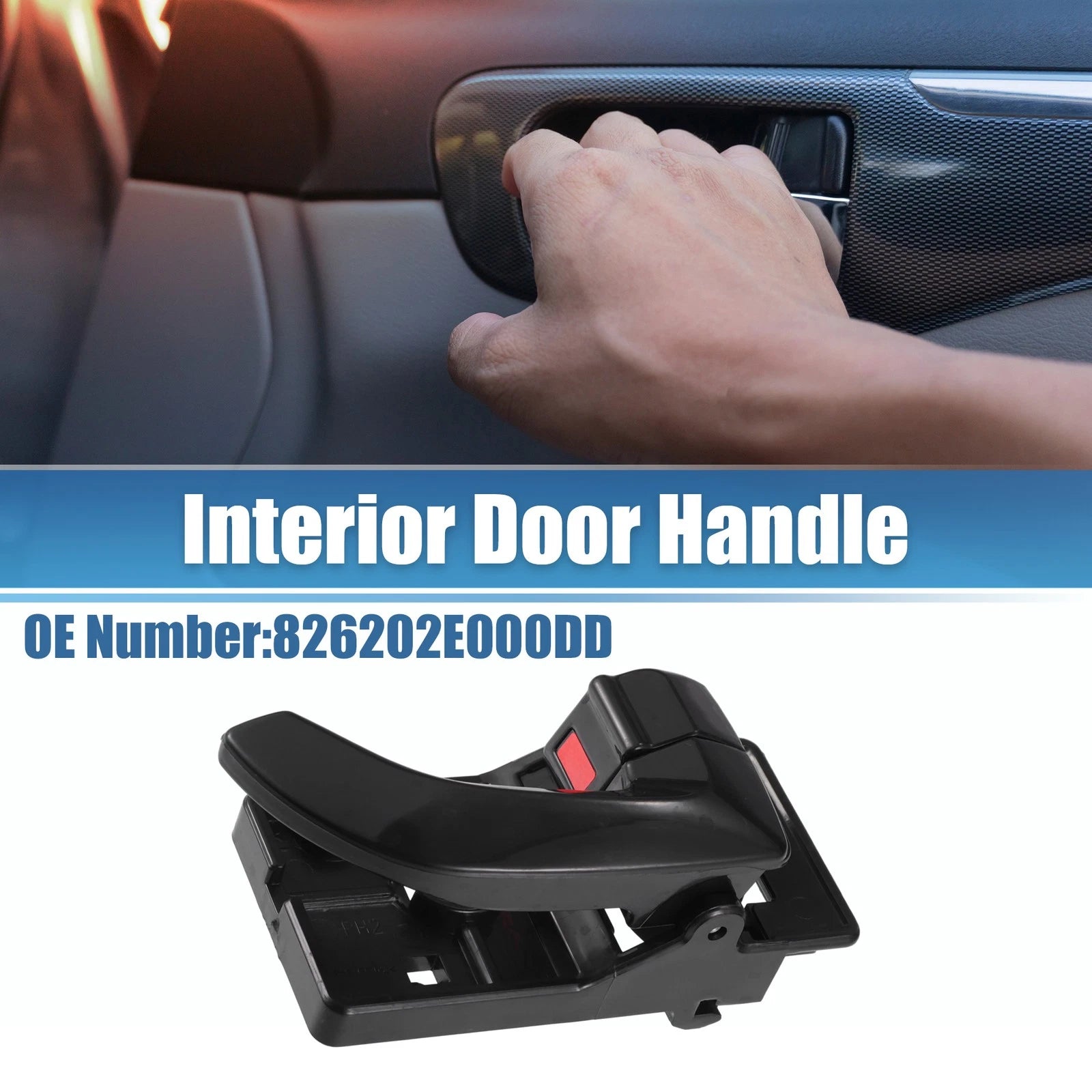 Front Right Interior Door Handle Replacement for Hyundai Tucson (2005–2009)