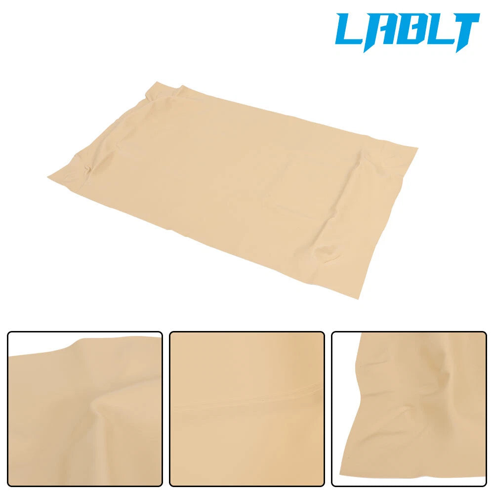 Waterproof Tan Leather Front Seat Covers for Club Car DS (2000.5–Present)