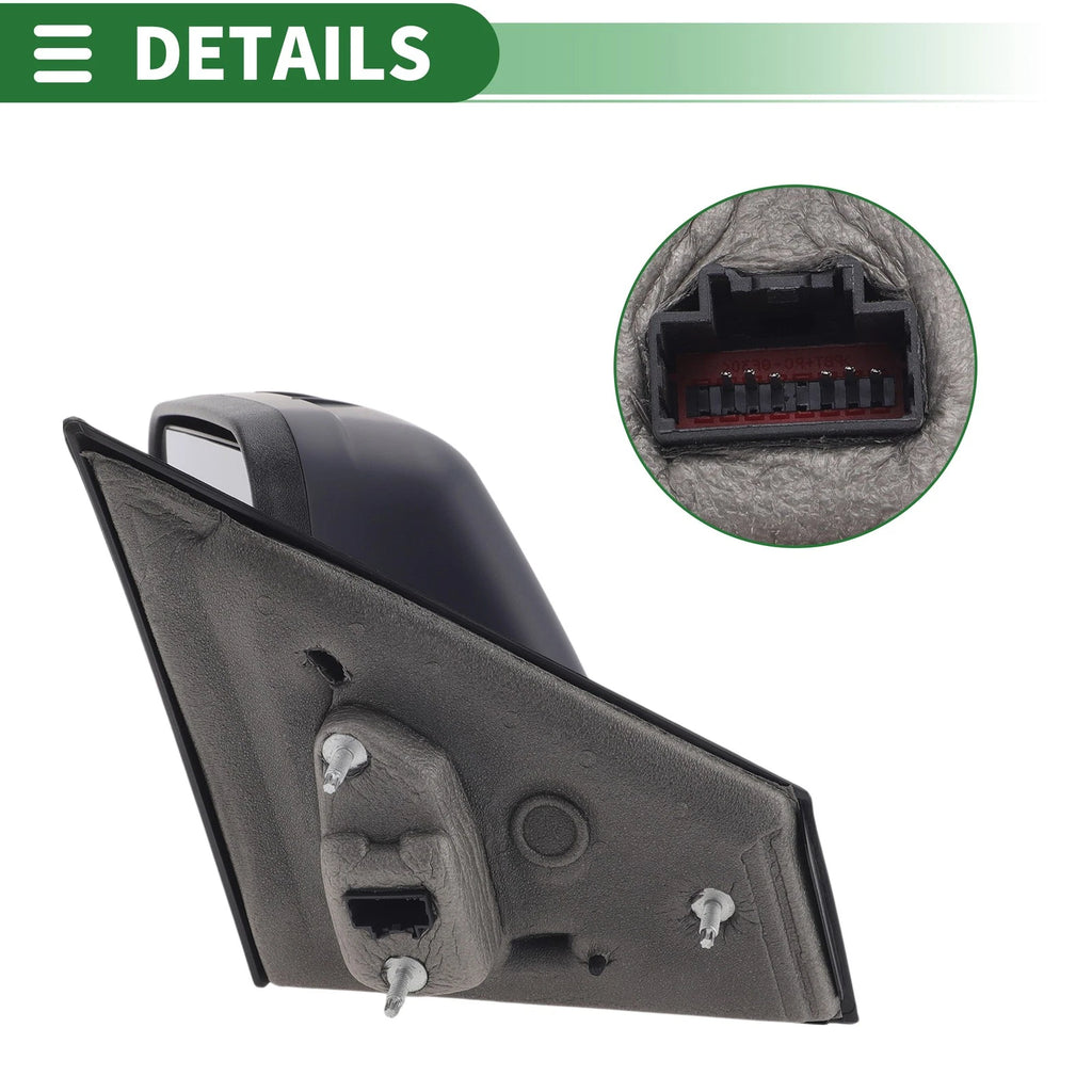 6 Pins Left Passenger Side Door Mirror for Ford Edge (2008–2010)