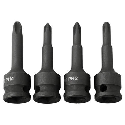 Socket Adapter Head Set PH1 PH2 PH3 PH4 for 3/8 Square Head Wrench