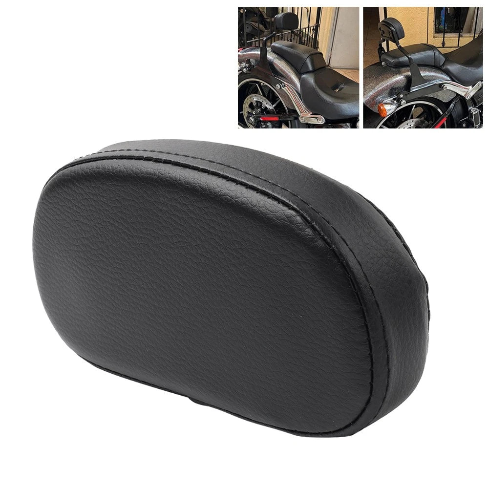 6" Mini Backrest Pad for Harley Dyna Fat Boy Sportster XL1200 Softail