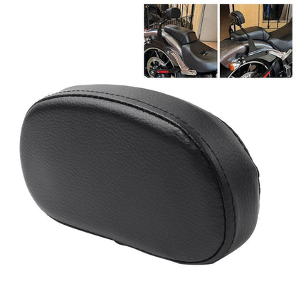 6" Mini Backrest Pad for Harley Dyna Fat Boy Sportster XL1200 Softail