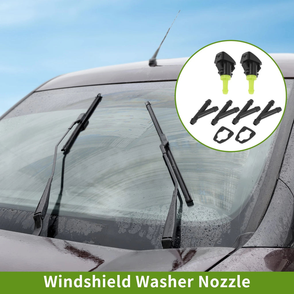 Windshield Washer Nozzle With Hose Connector for Subaru (2012–2021)