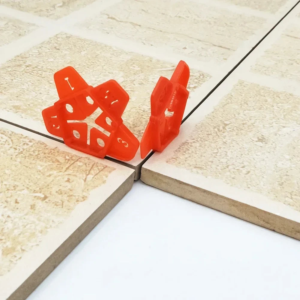 50pcs Tile Leveling System Spacers Clips 1mm to 3mm for DIY