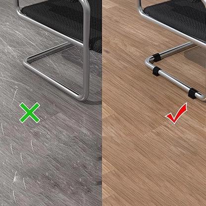 24X Chair Gliders for Cantilever Chairs with Felt Pads
