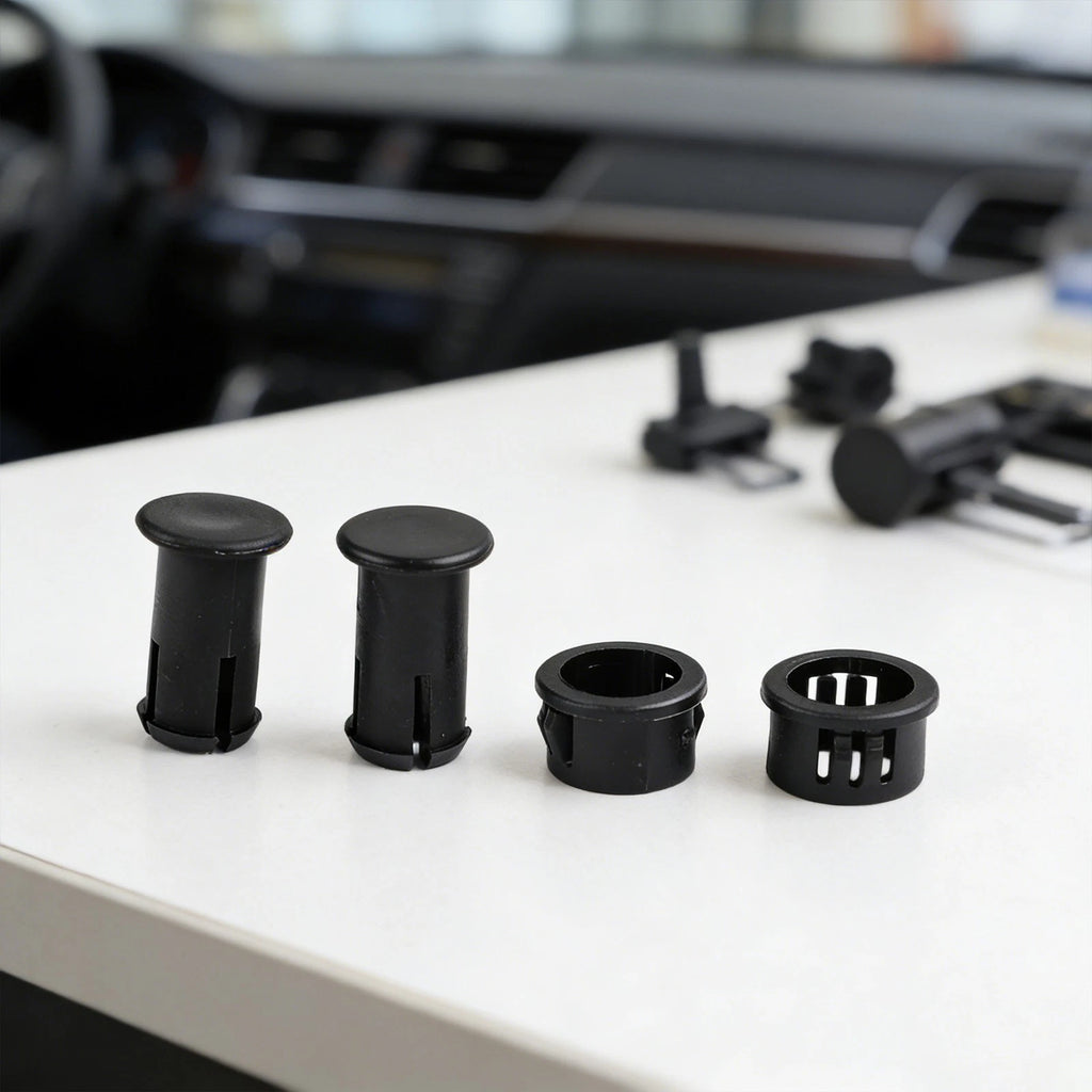 Rear Door Check Strap Release Button with Trim for Ford For Transit Models 2set