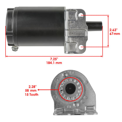 Starter Motor Replacement for Briggs & Stratton 18HP on Greensmaster 3050 (1997–2009)