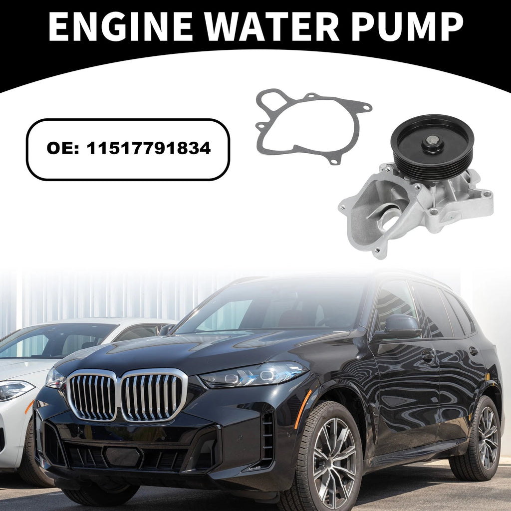 Water Pump Replacement with Gasket for BMW 3 Series E90 320d (2004–2011)