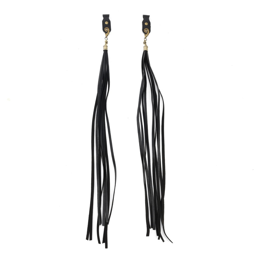 2X Brake Lever Grip Tassel for Harley Dyna, Road Glide, Road King