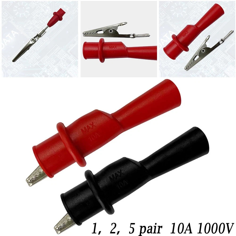 Multimeter Test Clip Probe Tool for UK 10A 1000V