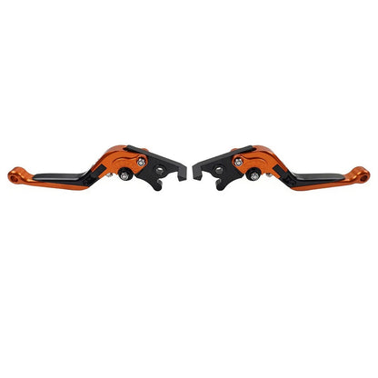 Folding Extendable Brake Clutch Levers for Yamaha YZF R3 R25 MT-03 (2015–2023) ORANGE