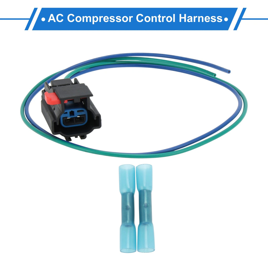A/C Compressor Control Valve Plug 2 Pin Replacement for Buick Skyhawk (1983–1988)