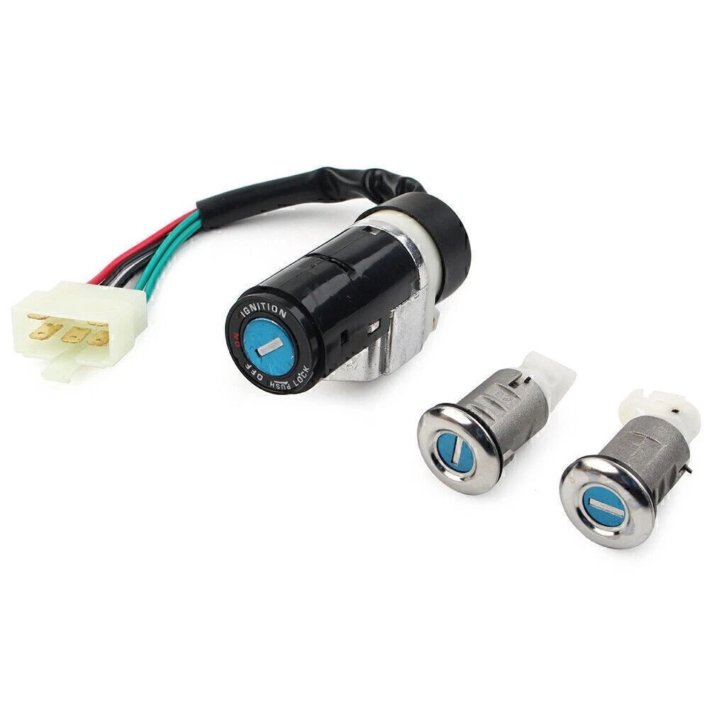 5-Wire Ignition Switch Lock Key Set for GY6 50cc Scooter (2000–2023)