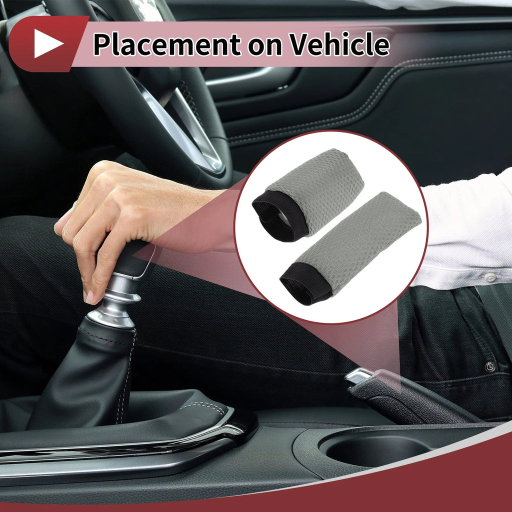 Gear Knob Protector Cover for Car (Gray)