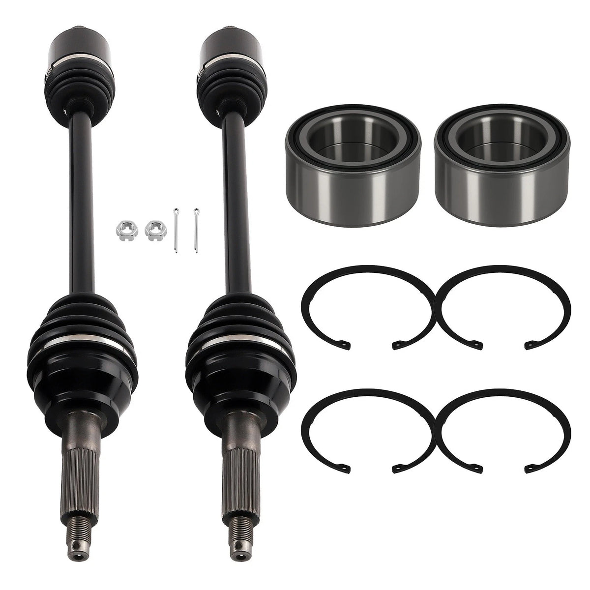 Axles, Wheel Bearings & Differential Seals Kit for Polaris Ranger