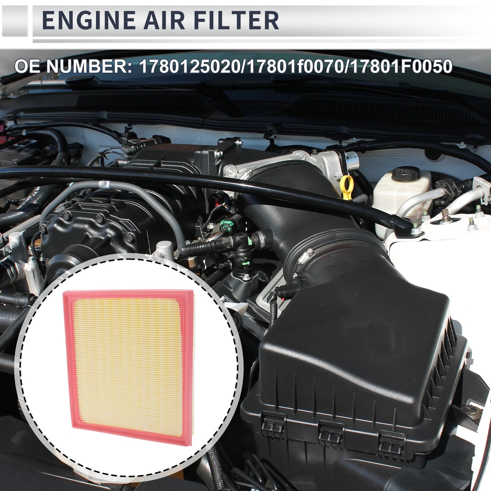 Engine Air Filter Replacement for Toyota Avalon 2019–2022