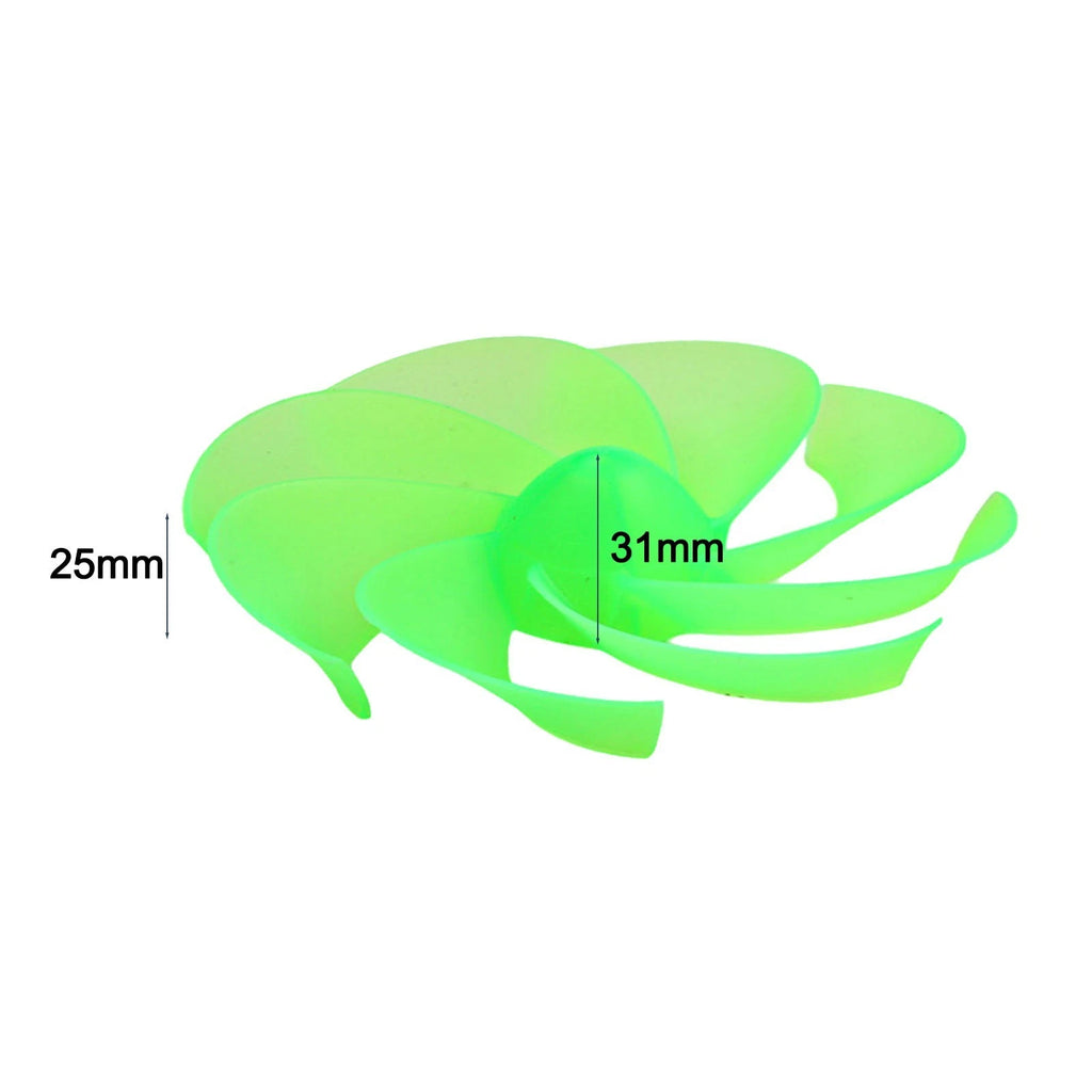 Pair of Plastic Fan Blades for Educational Science Tools