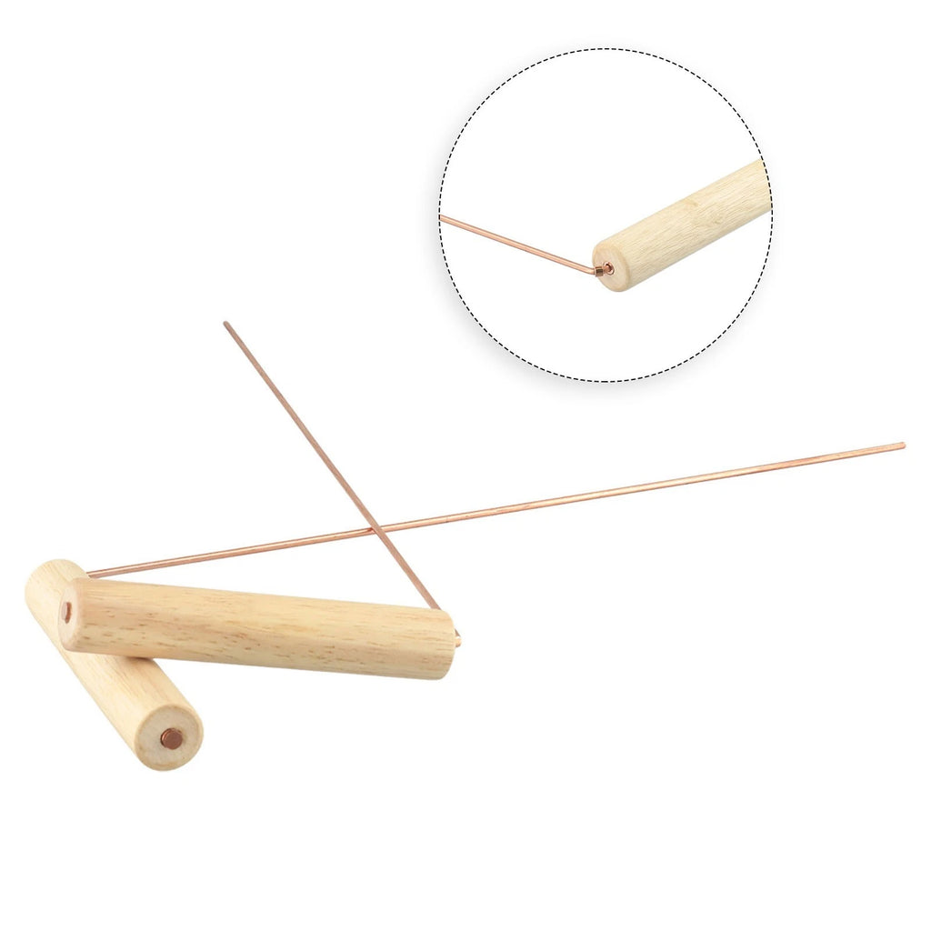 Copper Probes with Wooden Handles for Divination Practice