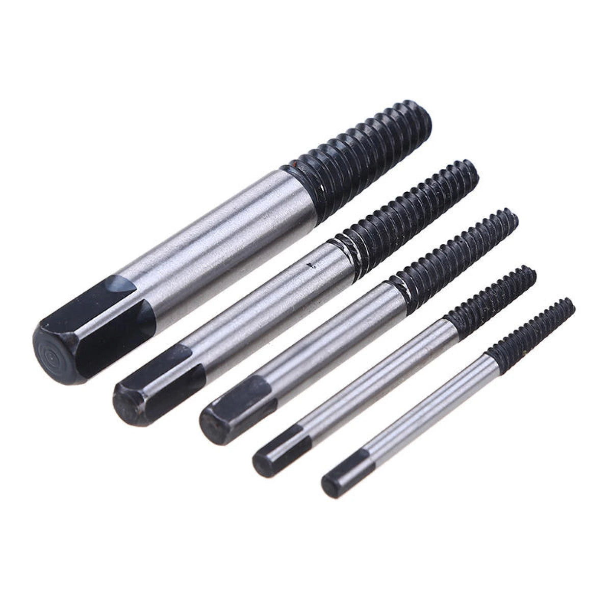 5Pcs Screw Extractor Set for DIY Bolt Stud Removal Tools