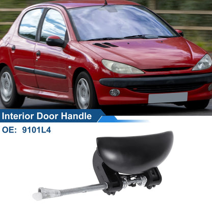 Rear Left Passenger Side Interior Door Handle for Peugeot 206 (1998–2009) No. 9101L4