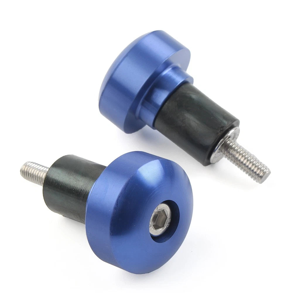 2X CNC Handlebar Grips for Yamaha YZF-R1 (2000–2023) - Blue
