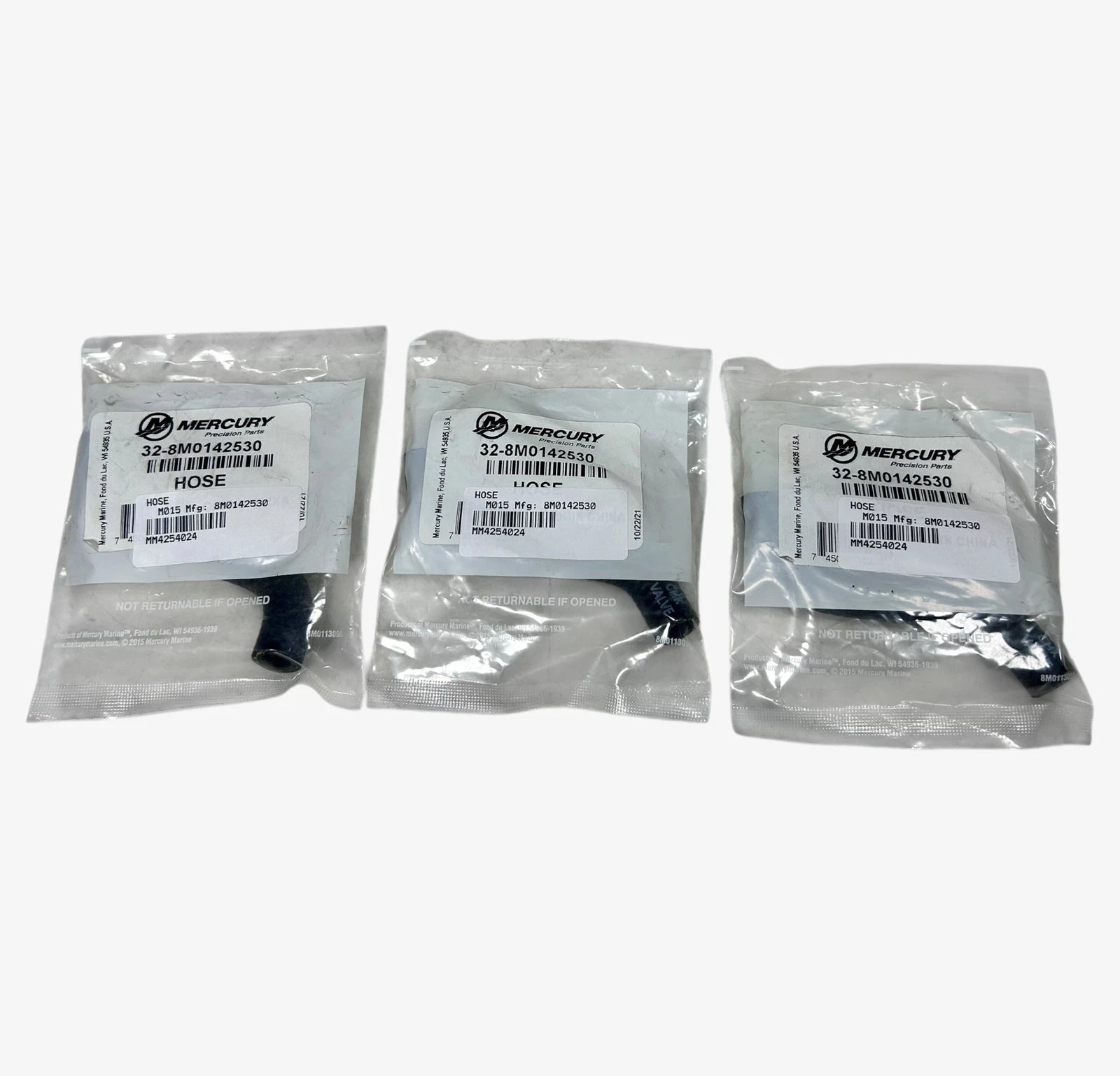 3 Pack Marine Hose for Mercury (OEM) 8M0142530
