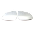 Set of 2 Chrome Heated Door Side Wing Mirror Glass for BMW X4 (2018–2025)