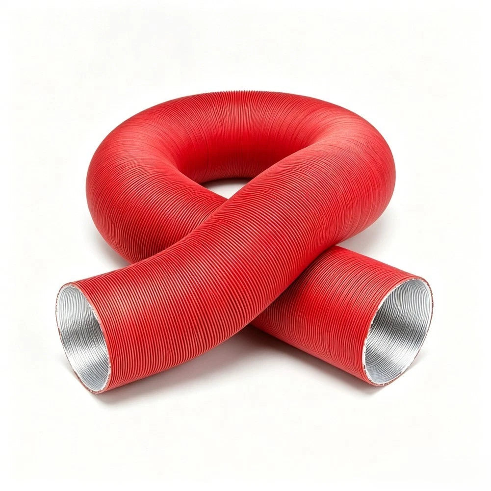 Aluminum Foil Air Duct 60mm ID for Heater Systems (Extendable)