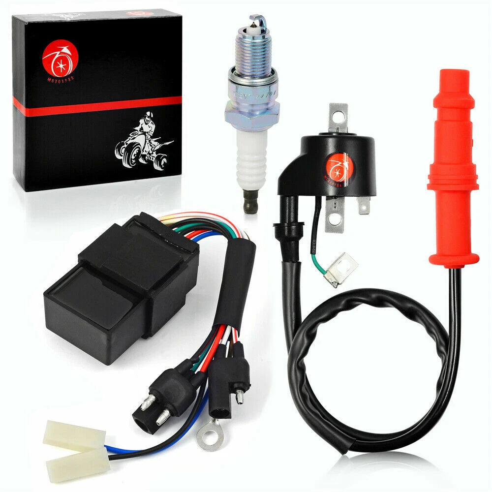 Ignition Coil Spark Plug CDI for Polaris Sportsman Scrambler 500 Magnum 425 (1998)