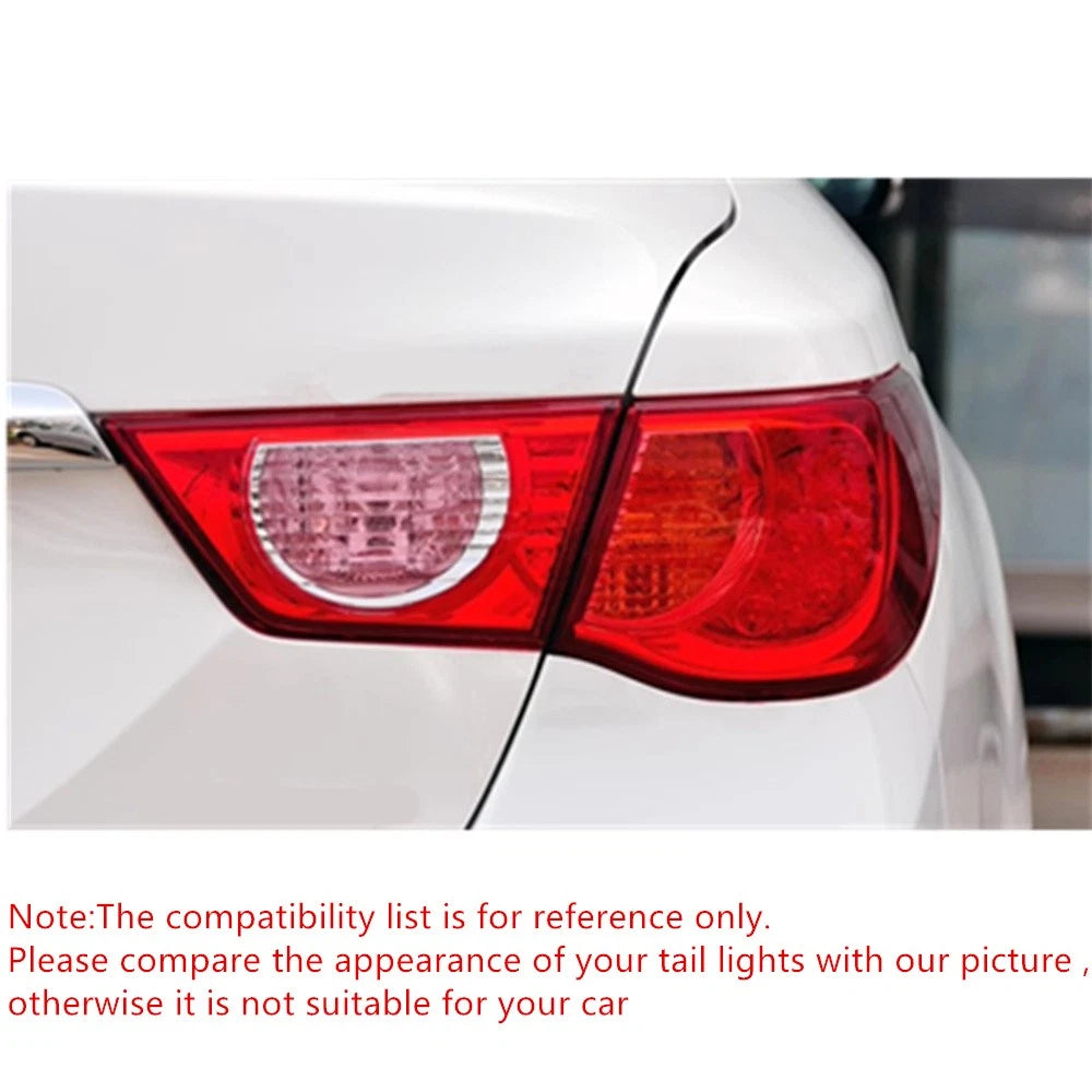 4pcs/set Rear Tail Light Seal Gasket Left Right Side For Toyota Reiz 2010-2013