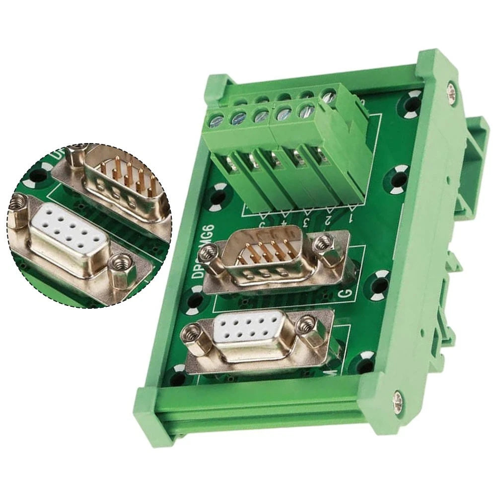 Terminal Block for DB9 MG6 (DIN Rail Mount)